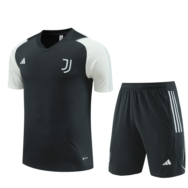 AAA Quality Juventus 23/24 Dark Grey/White Training Kit Jerseys